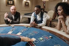Antarmuka aplikasi pelangi 123 menampilkan permainan dealer langsung dengan pilihan blackjack, roulette, dan baccarat