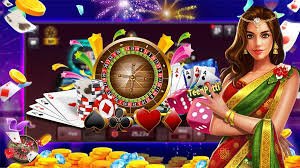 Dealer profesional menjalankan permainan Caribbean Stud Poker di studio HD pelangi 123